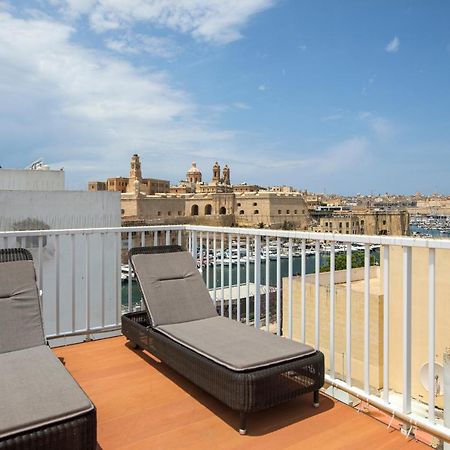 Traditional & Modern Maltese Townhouse - Rooftop Terrace And Sea Views, Close To Birgu Waterfront Cospicua Exterior photo