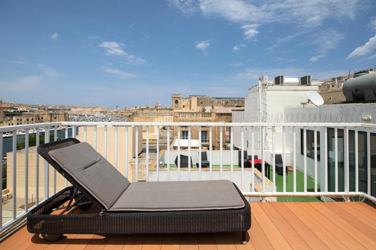 Traditional & Modern Maltese Townhouse - Rooftop Terrace And Sea Views, Close To Birgu Waterfront Cospicua Exterior photo
